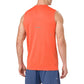 ASICS Men's Gel-Cool Sleeveless Shirt Nova Orange Size Small