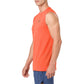 ASICS Men's Gel-Cool Sleeveless Shirt Nova Orange Size Small