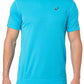 ASICS Men's Gel-Cool Short Sleeve Top Aquarium Small Blue Size Small