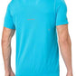ASICS Men's Gel-Cool Short Sleeve Top Aquarium Small Blue Size Small