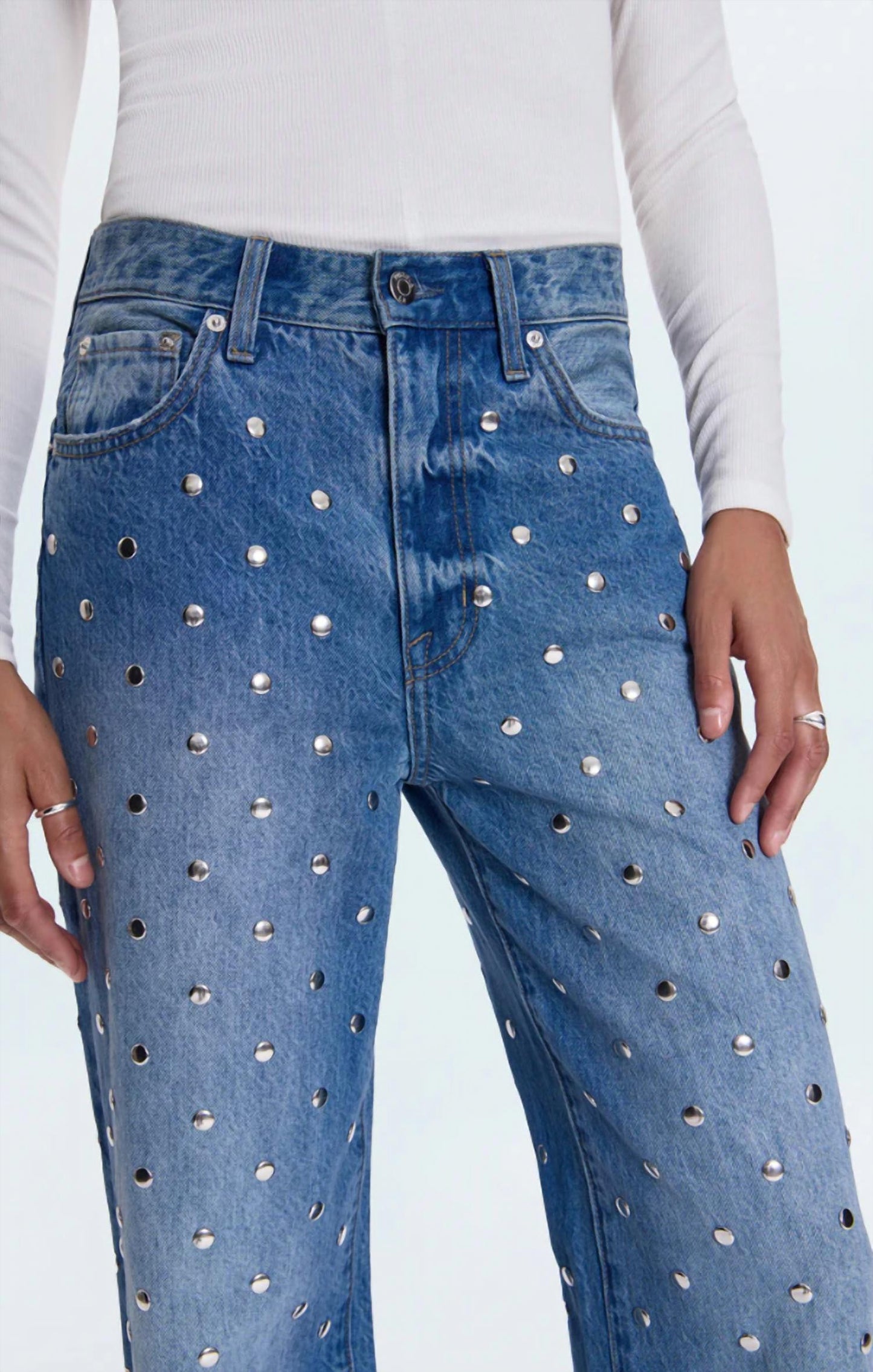 Pistola - Hendrix High Rise Baggy Jeans