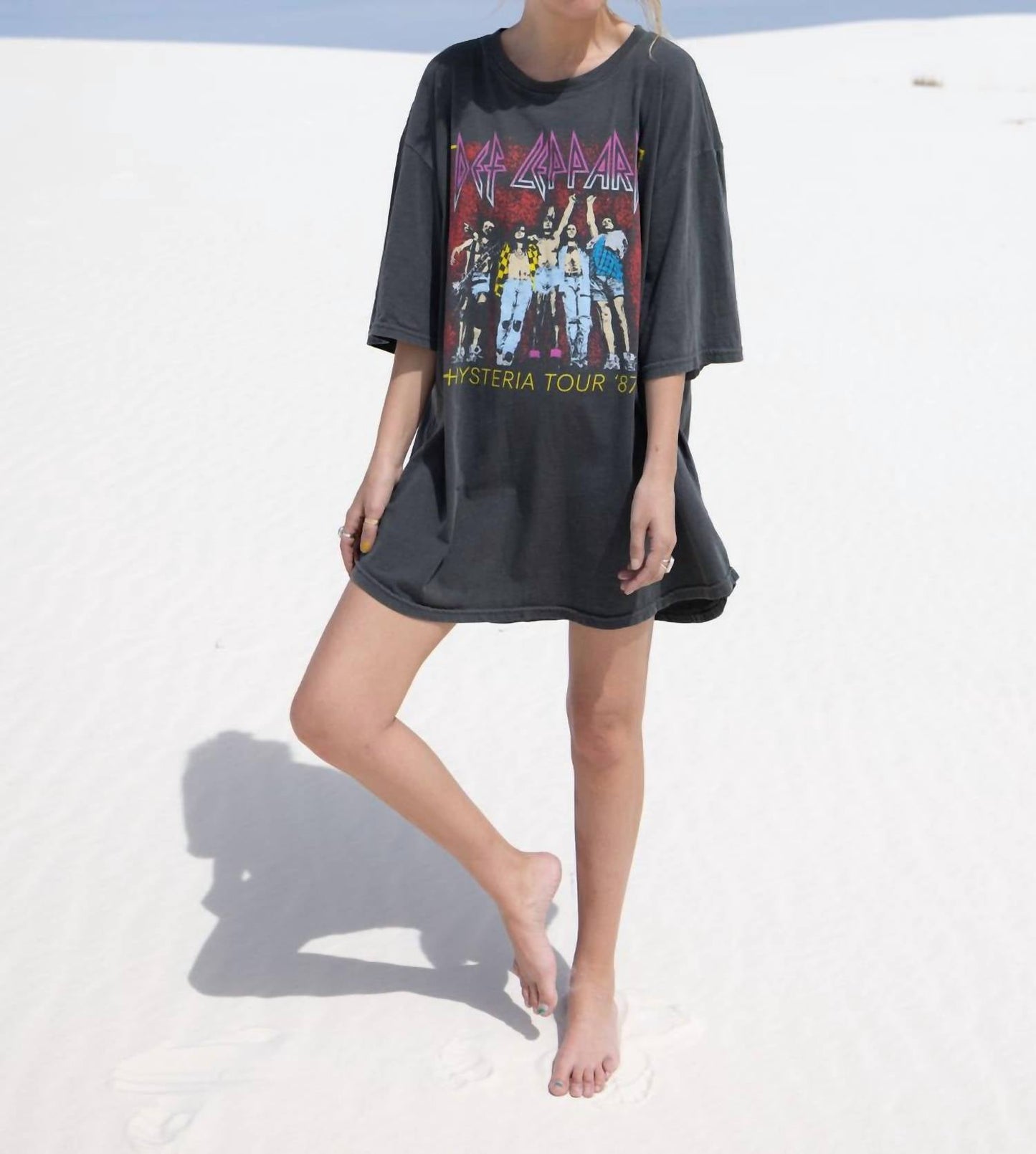 People Of Leisure - Def Leppard Hysteria Tour Tee