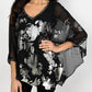 Frank Lyman - Gold Floral Overlay Top - 229212