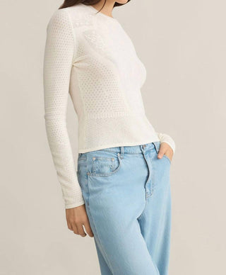 Z Supply - Melrose Lace Long Sleeve Top