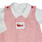Baby Threads - Baby Boys Santa's On The Way 2-piece Romper Set