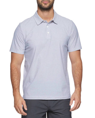 Flags & Anthem - Bloomington Short Sleeve Dot Print Performance Polo