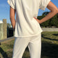 Bobi - Boatneck Roll Sleeve Raglan Top