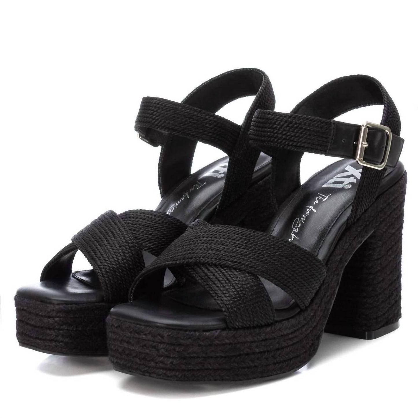 Xti - Women's Heeled Jute Sandals