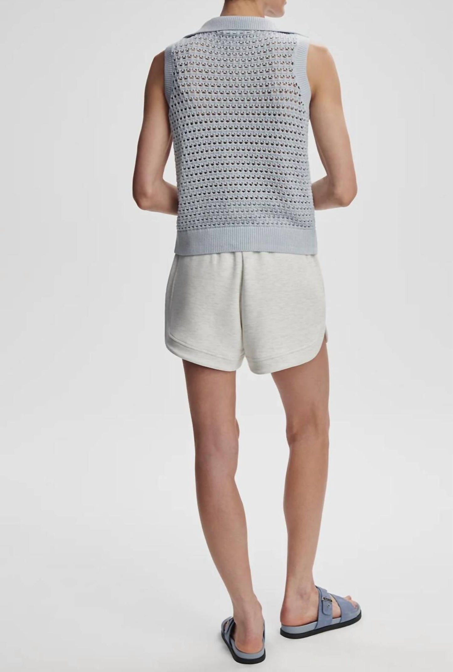 Varley - Bains Half Zip Tank Top
