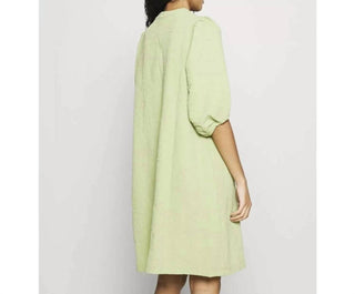 Samsoe - Junis Crinkle Crewneck Shift Dress