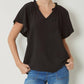 Entro - Ruffled Flutter Sleeve Blouse