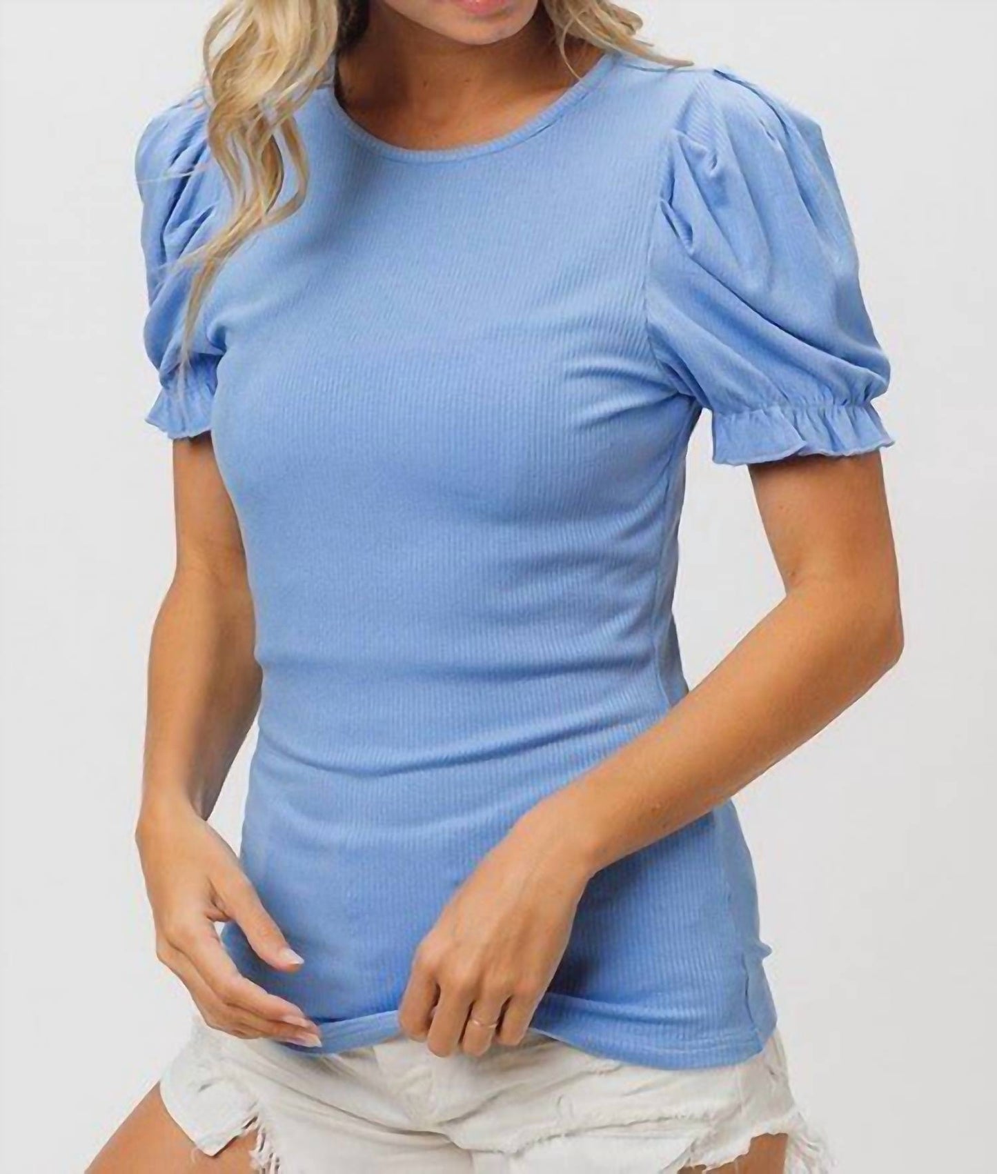 Bibi - Susan Ruffled Top