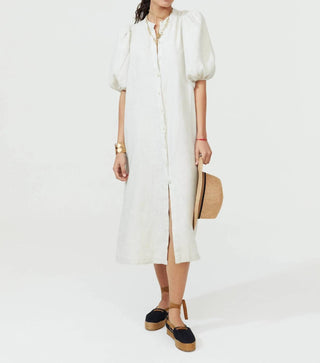 Lanhtropy - Bubble Linen Dress