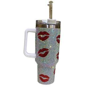 Nima Accessories - 40 oz XOXO Rhinestone Tumbler