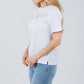 Elliott Lauren - Eyelet Tee