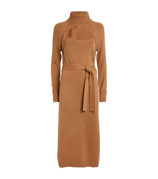 Paige - Cherise Cutout Sweater Midi Dress