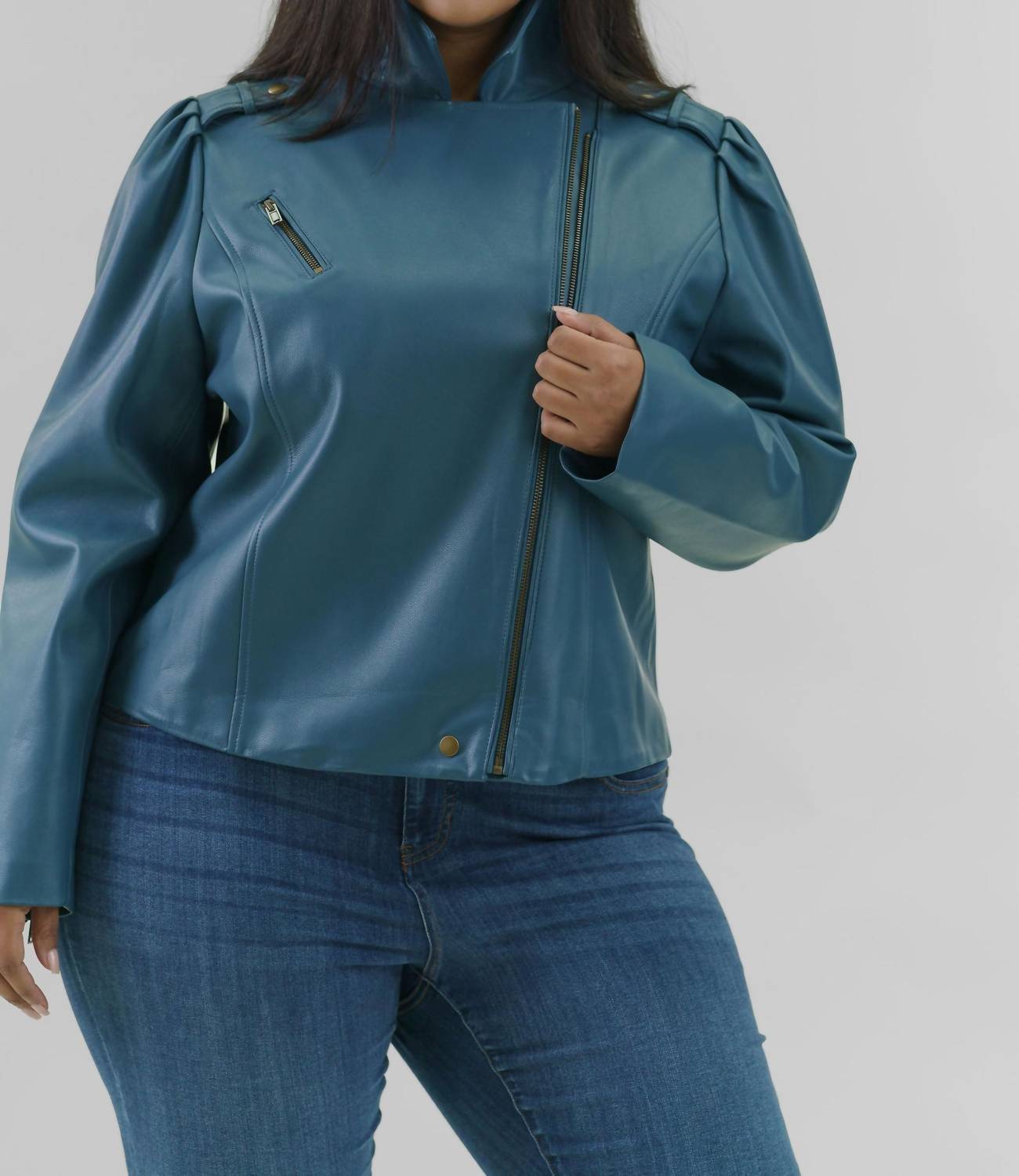 Marie Oliver - Maeve Moto Jacket - Plus