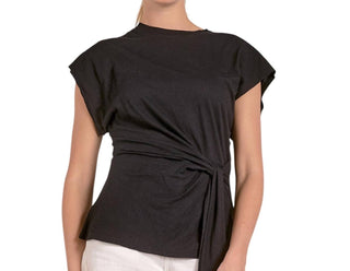 Elan - Joy Tie Front T-shirt