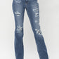 Judy Blue - High Waist Patched Bootcut Jeans