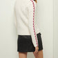 Derek Lam 10 Crosby - Pippa Lace Up Turtleneck