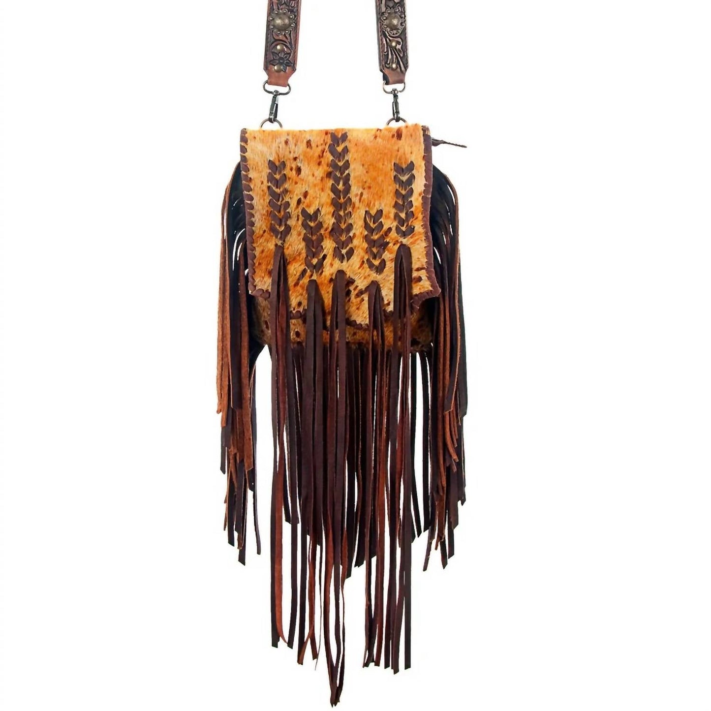 American Darling - Women's Genuine Leather Western Crossbody Bag