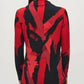 Joseph Ribkoff - Abstract Print Mock Neck Top