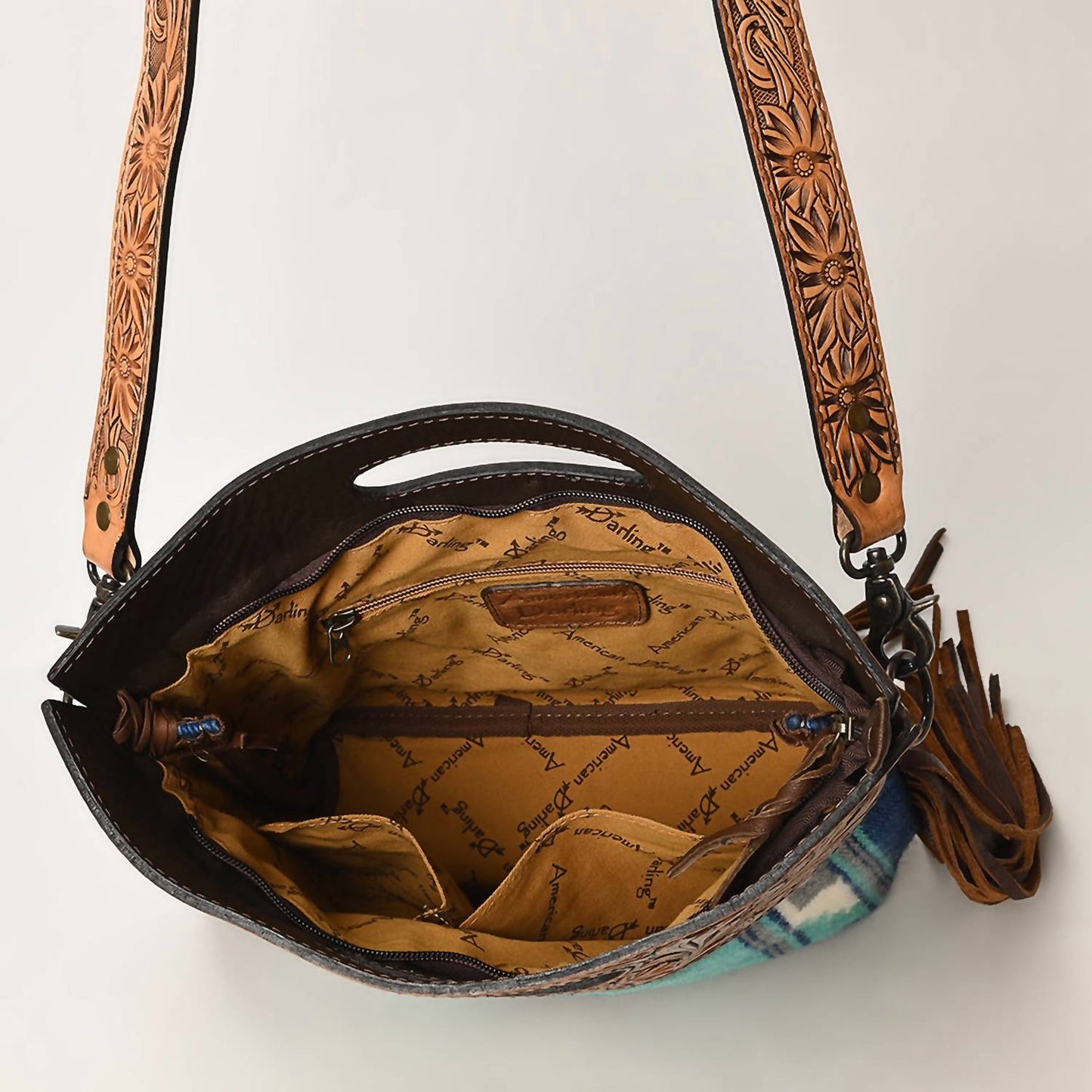 American Darling - Women's Clutch Hand Tooled Handbag