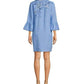 Johnny Was - RUFFLE SLEEVE LINEN DRESS