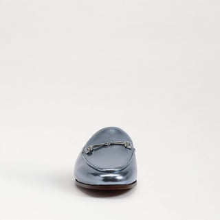 Sam Edelman - Women's Linnie Slip On Round Toe Chain Detailed Wide Mules