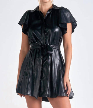 Elan - Butter Ruffle Mini Dress