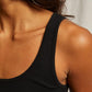 Perfectwhitetee - Mia Fine Variegated Rib Tank