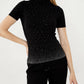 Frank Lyman - Fitted Polka Dot Knit Top