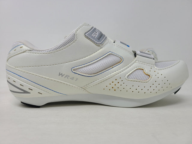 Shiimano Women's Sh Wr41 Cycling Shoe White/Blue Size 39 M Eu