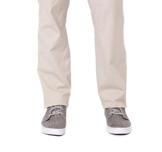 Nautica Men's Classic Fit Flat Front Lightweight Beacon Pants Beige Size 38X32