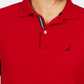 Nautica Men's Sustainably Crafted Deck Polo Shirt Red Size Small