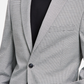 Alfani Men's Slim Fit Pattern Suit Jacket Gray