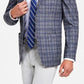 Bar III Men's Slim-Fit Gray Knit Blazer Gray Size 38