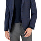 Bar III Men's Slim Fit Windowpane Knit Blazer Blue Size 42
