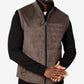 Kenneth Cole Men's Reversible Water Resistant Vest Brown Size Medium