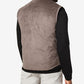 Kenneth Cole Men's Reversible Water Resistant Vest Brown Size Medium