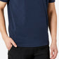 Kenneth Cole Men's Performance Button Polo Blue Size X-Large
