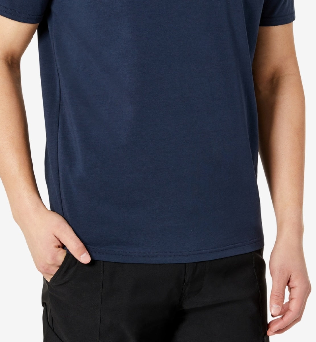 Kenneth Cole Men's Performance Button Polo Blue Size X-Large