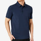Kenneth Cole Men's Performance Button Polo Blue Size X-Large