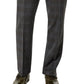 Tayion Collection Men's Classic Fit Wool Suit Pants Gray Size 33X32