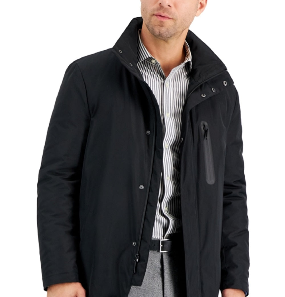 Calvin Klein Men's Slim Fit Extreme Raincoat Black Size 40