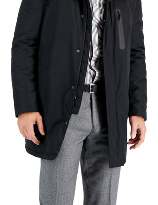 Calvin Klein Men's Slim Fit Extreme Raincoat Black Size 40