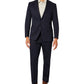 Van Heusen Men's Classic Fit Suit Blue Size 38