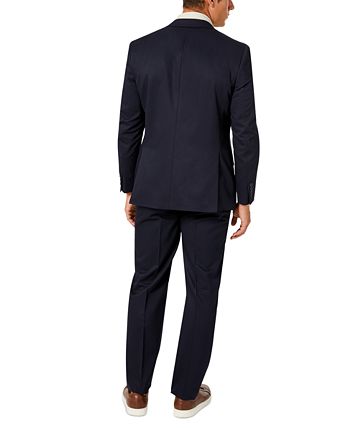 Van Heusen Men's Classic Fit Suit Blue Size 44