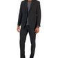 Van Heusen Men's Flex Plain Slim Fit Suits Black Size 40