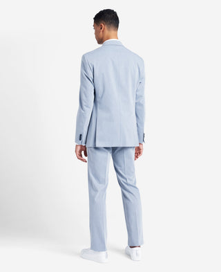 Kenneth Cole Reaction Men's Slim Fit Suits Blue Size 42